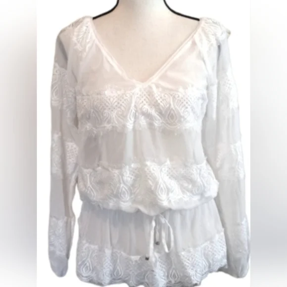 WHITE HOUSE BLACK MARKET BLOUSE - Picture 2 of 8